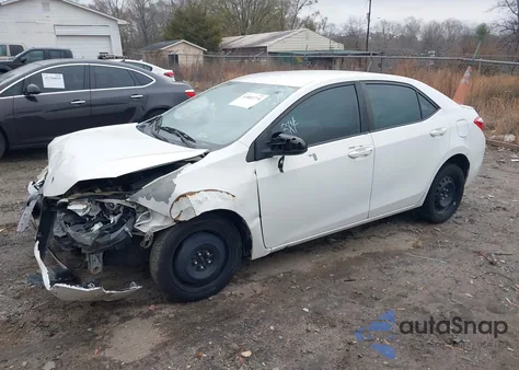 2016 Toyota Corolla S z USA, uszkodzony, nr VIN 5YFBURHE2GP522646
